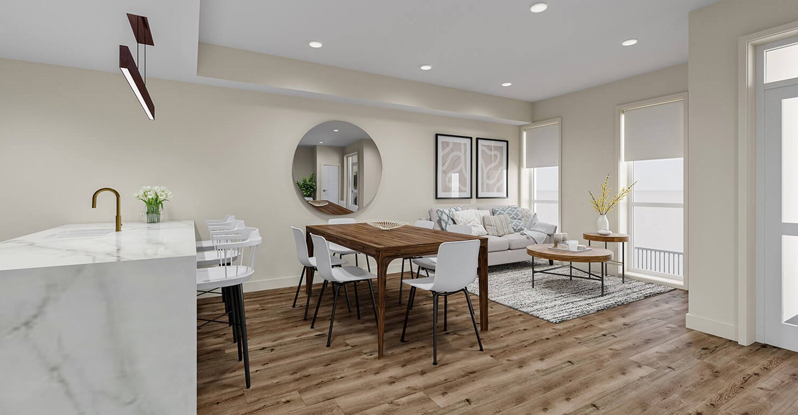 T1 - 2 Bed Townhome
